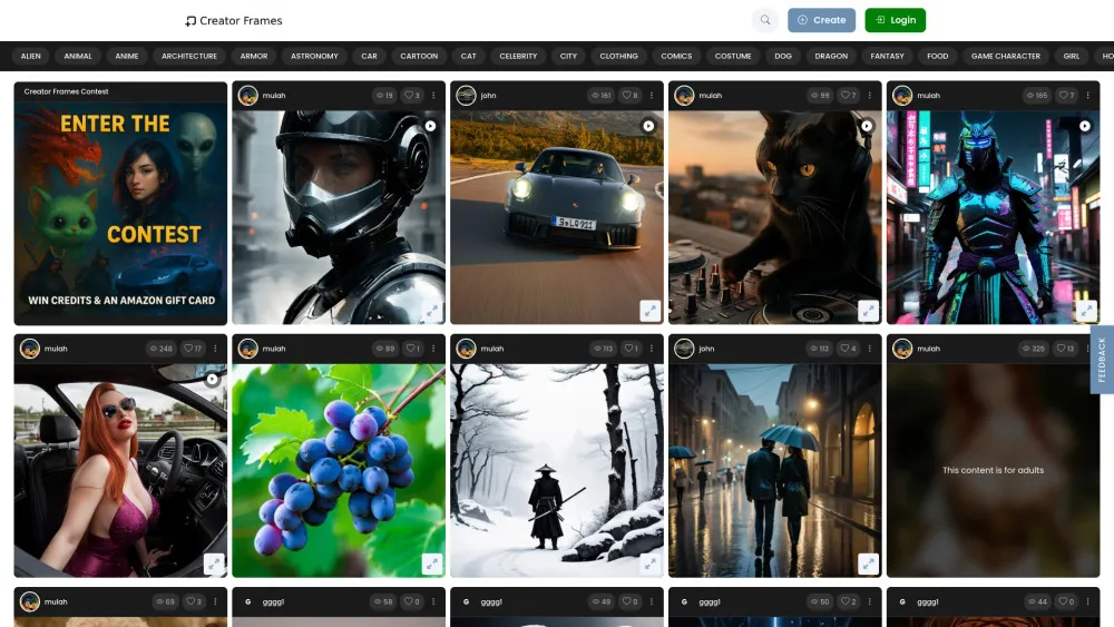 creatorframes.com feature Image